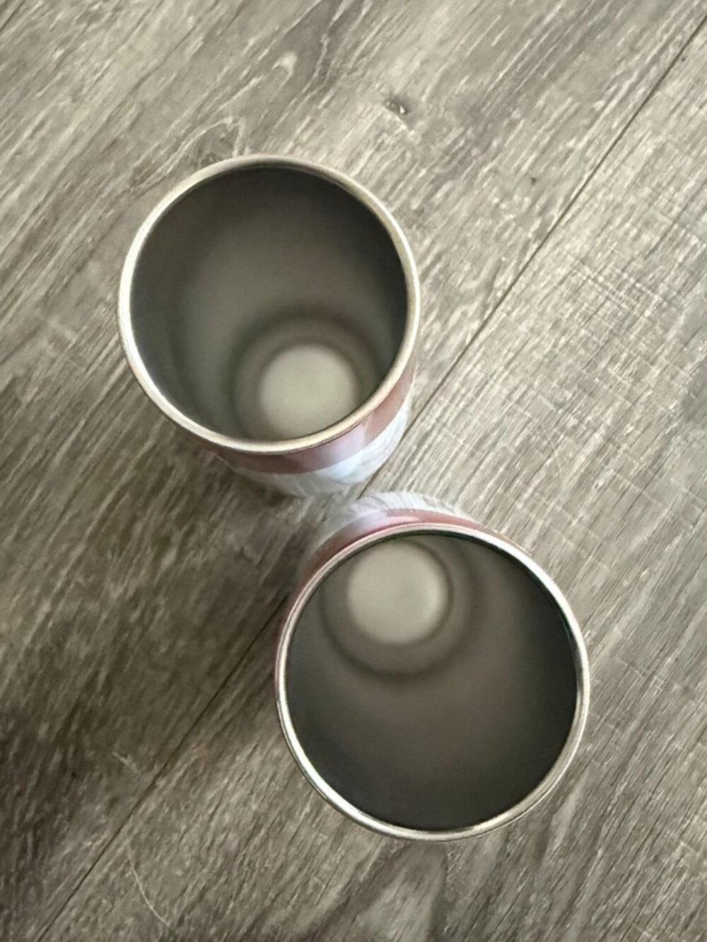 2 NWT Corkcicle Metallic and White Stemless 7oz Flute Set Insulated - Picture 2 of 4